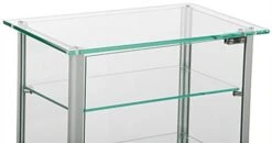 Countertop Display Case W/ Glass Canopy Top, 3 Shelves - Silver 11 Countertop Display Case W/ Glass Canopy Top, 3 Shelves - Silver -LuxeDisplay Shop 146antsv.ra3 preview