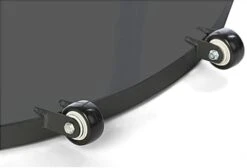 18 X 24 Poster Floor Stand With Literature Holders, 4"/8.5"w, Double Sided - Black -LuxeDisplay Shop 1824vpc8b.ra2 preview