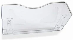 3 Pocket Wall File Holder Fits Letter Sizes - Clear Acrylic 9 3 Pocket Wall File Holder Fits Letter Sizes - Clear Acrylic -LuxeDisplay Shop 1ltpckcr empty 8737 preview