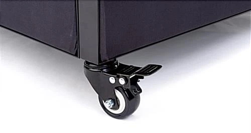 42”h Lightbox Counter With Wireless Charging, Travel Case - Black 8 42”h Lightbox Counter With Wireless Charging, Travel Case - Black - Image 6