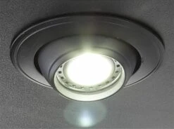 Portable Display Case W/Top & Side Lights, Locking Hinged Door, Carrying Case - Black -LuxeDisplay Shop 2tcaseblkl.ra2 preview