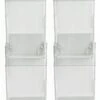 Acrylic Brochure Wall Rack, 4"w, 12 Pockets, Half View - Clear 1 Acrylic Brochure Wall Rack, 4"w, 12 Pockets, Half View - Clear -LuxeDisplay Shop 2uprmbrofl nude.ra1 preview