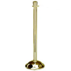 38.5" Brass Stanchion Post, Rope Not Included