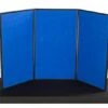 54"w Tabletop Hook & Loop Display & Write-on Board, 3 Panels - Blue & White 1 54"w Tabletop Hook & Loop Display & Write-on Board, 3 Panels - Blue & White -LuxeDisplay Shop 3pv5430blu.rw preview