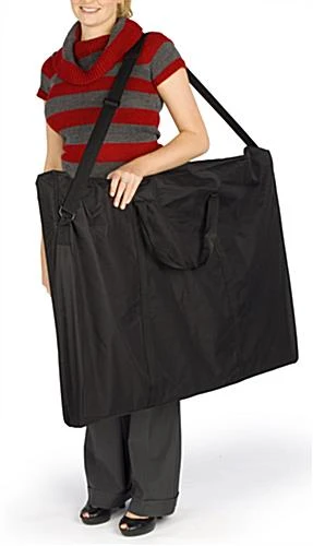 72"w Tabletop Hook & Loop Display & Write-on Board, 3 Panels - Blue & White 7 72"w Tabletop Hook & Loop Display & Write-on Board, 3 Panels - Blue & White - Image 5