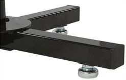 4-Tier Wire Literature Floor Stand, 4"/8.5"w, 16/32 Pockets, Rotating, Wheels - Black -LuxeDisplay Shop 4rtmzbrbk.ra6 preview