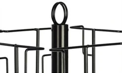 CD Display Stand W/ Sign Clip, Floor Standing, 48 Pockets - Black 10 CD Display Stand W/ Sign Clip, Floor Standing, 48 Pockets - Black -LuxeDisplay Shop 6t36pckbk.ra3 preview