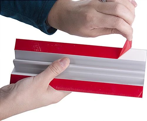 11 X 17 Sign Holder With Adhesive Bottom, Frameless Portrait Design - Clear 6 11 X 17 Sign Holder With Adhesive Bottom, Frameless Portrait Design - Clear - Image 4