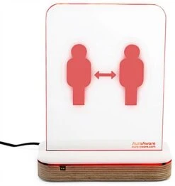 Aura Aware Social Distancing Smart Device W/ Visual And Audible Alerts - Oak 13 Aura Aware Social Distancing Smart Device W/ Visual And Audible Alerts - Oak -LuxeDisplay Shop aasdwd.ra2 preview