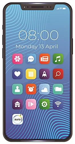 Aura Aware Social Distancing Smart Device W/ Visual And Audible Alerts - Oak 9 Aura Aware Social Distancing Smart Device W/ Visual And Audible Alerts - Oak - Image 7