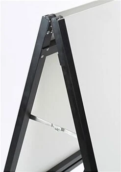 Sidewalk Sign For Poster Boards, Double-sided, Easy Top-loading - Black -LuxeDisplay Shop abrdre2331.ra4 preview