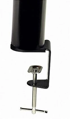 Desk Reference System W/ Flexible Arm, 10 Sleeves - Black 8 Desk Reference System W/ Flexible Arm, 10 Sleeves - Black -LuxeDisplay Shop adts010.ra2 preview