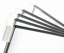 Desk Reference System W/ Flexible Arm, 10 Sleeves - Black 9 Desk Reference System W/ Flexible Arm, 10 Sleeves - Black -LuxeDisplay Shop adts010.ra3 preview