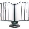 Desk Reference System, 10 Sleeves, Tilting Bracket - Black -LuxeDisplay Shop adts031b.ra1 preview