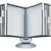 Desk Reference System, 10 Sleeves, Tilting Bracket - White -LuxeDisplay Shop adts031l.rw preview