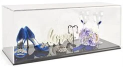 Model Ship Cases With Black Base And Lift Off Clear Acrylic Top -LuxeDisplay Shop af292x11bk.ra4 preview
