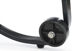 24” X 36” Sidewalk Sign With Base Wheels, Magnetic Lens, Double Sided - Black -LuxeDisplay Shop afwm2436b.ra4 preview