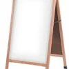 21 X 34 Write-On Board A-Frame, Dry Erase, Double Sided, Wood Frame - White 1 21 X 34 Write-On Board A-Frame, Dry Erase, Double Sided, Wood Frame - White -LuxeDisplay Shop afwmrkro.rw preview