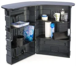 10x10 Trade Show Booth Kit W/ Backdrop, Counter, Display Case, Flooring & IPad Stand -LuxeDisplay Shop aiojswf6b.ra3 preview