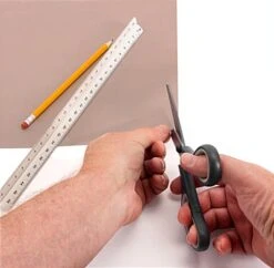 42" X 18" Antibacterial Film With Adhesive Backing, Scratch-Resistant - Light Brown -LuxeDisplay Shop amcfp2122.ra5 preview