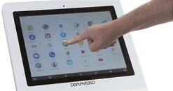 30" X 50" Antibacterial Film With Adhesive Backing, Scratch-Resistant - Light Brown -LuxeDisplay Shop amcfp2122.ra6 preview 1