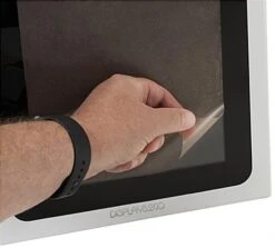 42" X 18" Antibacterial Film With Adhesive Backing, Scratch-Resistant - Light Brown -LuxeDisplay Shop amcfp3050.ra3 preview