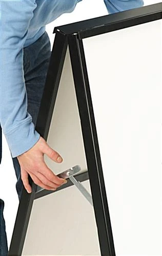 30 X 40 Sidewalk Sign, Double Sided, "Shop Local" Posters, Customizable Text - Black 6 30 X 40 Sidewalk Sign, Double Sided, "Shop Local" Posters, Customizable Text - Black - Image 4