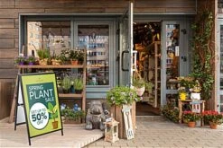 Sidewalk Sign For Poster Boards, Double-sided, Easy Slide-in Channels - Black -LuxeDisplay Shop asignchnl.ra5 preview