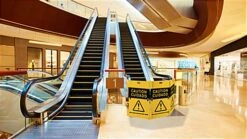 93" X 42" Interlocking Crowd Control Barrier W/ Pre-Printed Caution Graphics - Yellow 14 93" X 42" Interlocking Crowd Control Barrier W/ Pre-Printed Caution Graphics - Yellow -LuxeDisplay Shop bbxb3142pp.ra6 preview