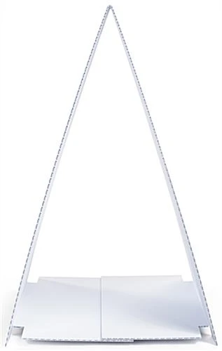 24 X 36 Plastic Sidewalk Sign With Custom Graphics, Double-Sided, Waterproof - White 7 24 X 36 Plastic Sidewalk Sign With Custom Graphics, Double-Sided, Waterproof - White - Image 5