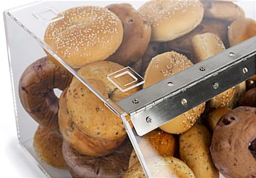 16"w Acrylic Display Bin W/ Lift-Open Door 4 16"w Acrylic Display Bin W/ Lift-Open Door - Image 2