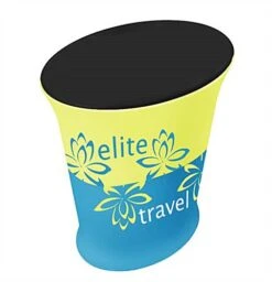 39" Tall Portable Counter With Custom Printed Stretch Wrap