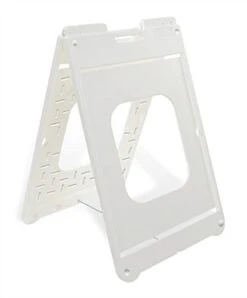 22 X 28 Letter Board With Sign Rider, 2 Sided, Over 300 Characters & Symbols - White -LuxeDisplay Shop bsw28ltrv2.ra2 preview