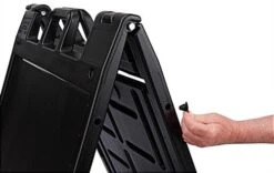 Sidewalk Sign For 24 X 36 Poster Boards, Double-Sided, Fillable Base - Black -LuxeDisplay Shop bswp2436bk.ra3 preview