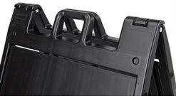 Sidewalk Sign For 24 X 36 Poster Boards, Double-Sided, Fillable Base - Black -LuxeDisplay Shop bswp2436bk.ra4 preview