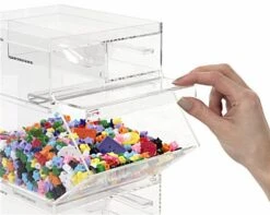 1 Gallon Acrylic Candy Bin W/ Slide-In Door & Scoop - Clear -LuxeDisplay Shop cansc99v2.ra5 preview