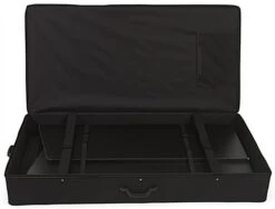 Podium Travel Case With Wheels For 50"H X 25"W Lecterns, Interior Straps - Black -LuxeDisplay Shop casebdlect ra1 preview