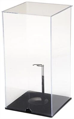 Acrylic Doll Display Case With Figurine Support 6 Acrylic Doll Display Case With Figurine Support -LuxeDisplay Shop cdcase18sb.rw preview