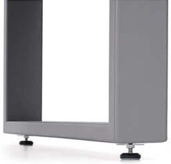 47" Tempered Glass Display Case, Top LED Lights, Locking Sliding Door - Gray -LuxeDisplay Shop clmodc1.ra9 preview