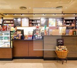 Vinyl Sneeze Shield With Aluminum Snap Rails, Ceiling Hanging - Clear -LuxeDisplay Shop clrhb4872.ra6a preview