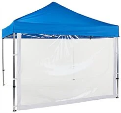 10 Ft Tent Sidewall With Weather Resistant Design, Indoor/Outdoor, Portable - Clear
