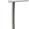 11 X 17 Outdoor Menu Stand For Floor, Locking Snap Open Frame, Curved Post - Silver -LuxeDisplay Shop cm1117psv2.rw preview