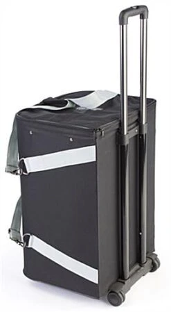 61"w Portable Counter With Inner Shelves - Black 7 61"w Portable Counter With Inner Shelves - Black -LuxeDisplay Shop cntpuvl3x2.ra2 preview