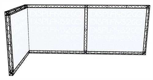 20' X 8' Trade Show Truss Booth - Black 4 20' X 8' Trade Show Truss Booth - Black - Image 2