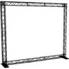 10’ X 8’ Trade Show Truss Booth, Aluminum - Black -LuxeDisplay Shop crwwb9n .rw preview