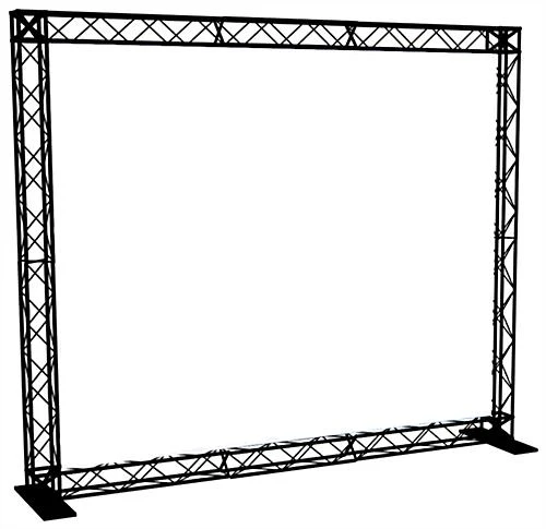 10’ X 8’ Trade Show Truss Booth, Aluminum - Black 3 10’ X 8’ Trade Show Truss Booth, Aluminum - Black