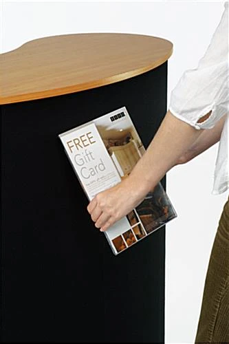 40”W Portable Counter, Clamping IPad Enclosure Silver 7 40”W Portable Counter, Clamping IPad Enclosure Silver - Image 5