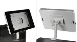 40”W Portable Counter, Clamping IPad Enclosure Silver 15 40”W Portable Counter, Clamping IPad Enclosure Silver -LuxeDisplay Shop ctrvipdcsl.ra6 preview