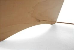 20 X 30 Write-On Board A-Frame, Eco-Friendly Poplar Wood, Collapsible - Natural -LuxeDisplay Shop dbafscbnat.ra6 preview