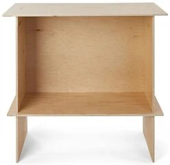 40 X 38 Portable Counter Display, Floor Standing, Inner Shelf - Natural -LuxeDisplay Shop dbpc1.ra5 preview